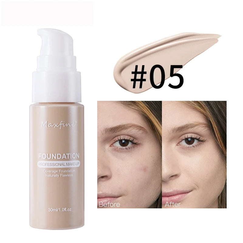 Moisturizing Waterproof Liquid Foundation