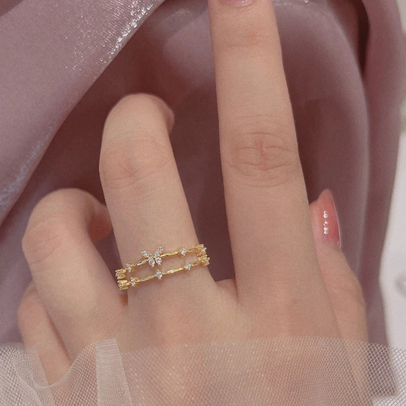 Colorful Butterfly Ring