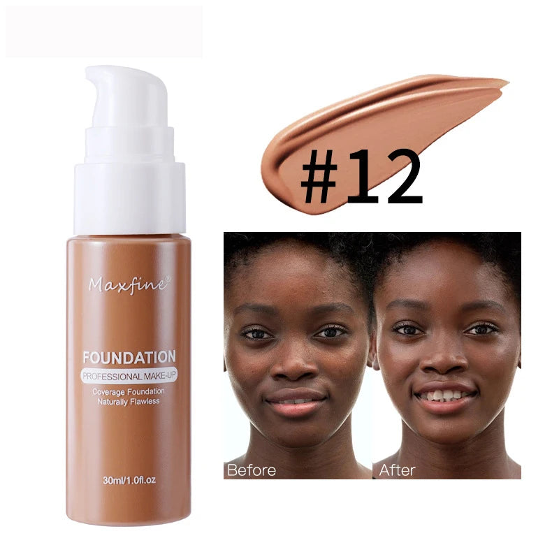 Moisturizing Waterproof Liquid Foundation