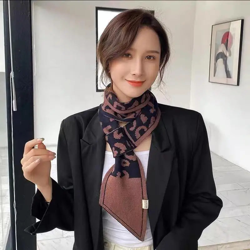 Trendy Thick Knit Scarf