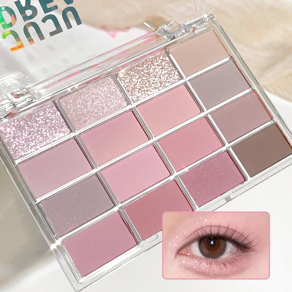 16 Color Pigmented Eye Shadow Palette