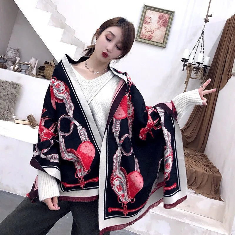 Luxury Winter Cashmere Scarf
