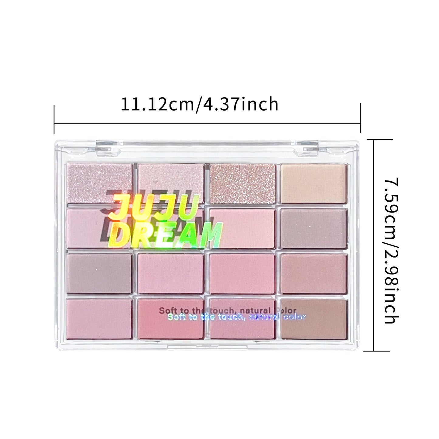 16 Color Pigmented Eye Shadow Palette