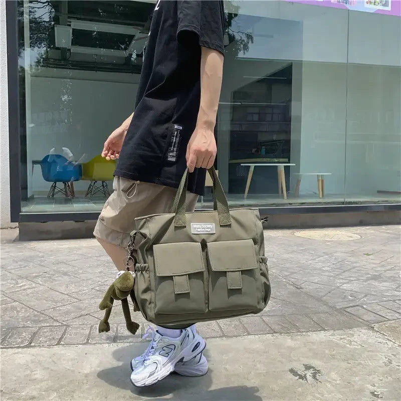 Large Capacity Canvas Messenger Bag