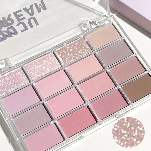 16 Color Pigmented Eye Shadow Palette