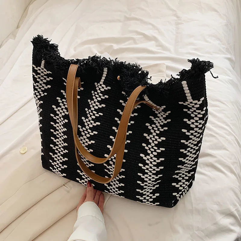 Casual Beach Tote Bag