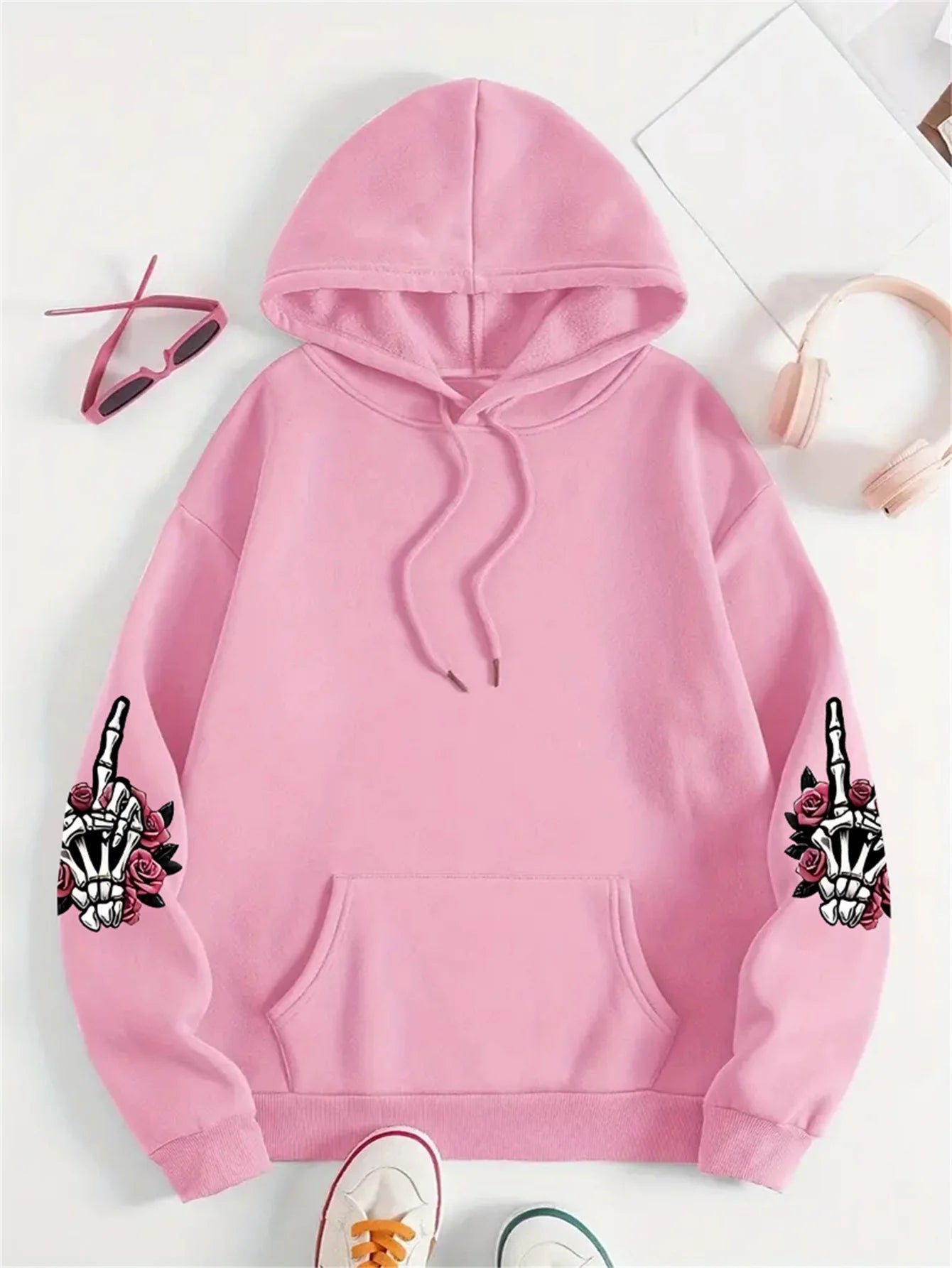 Funny Talk Back Vintage Hoodie