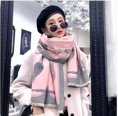 Luxury Winter Cashmere Scarf