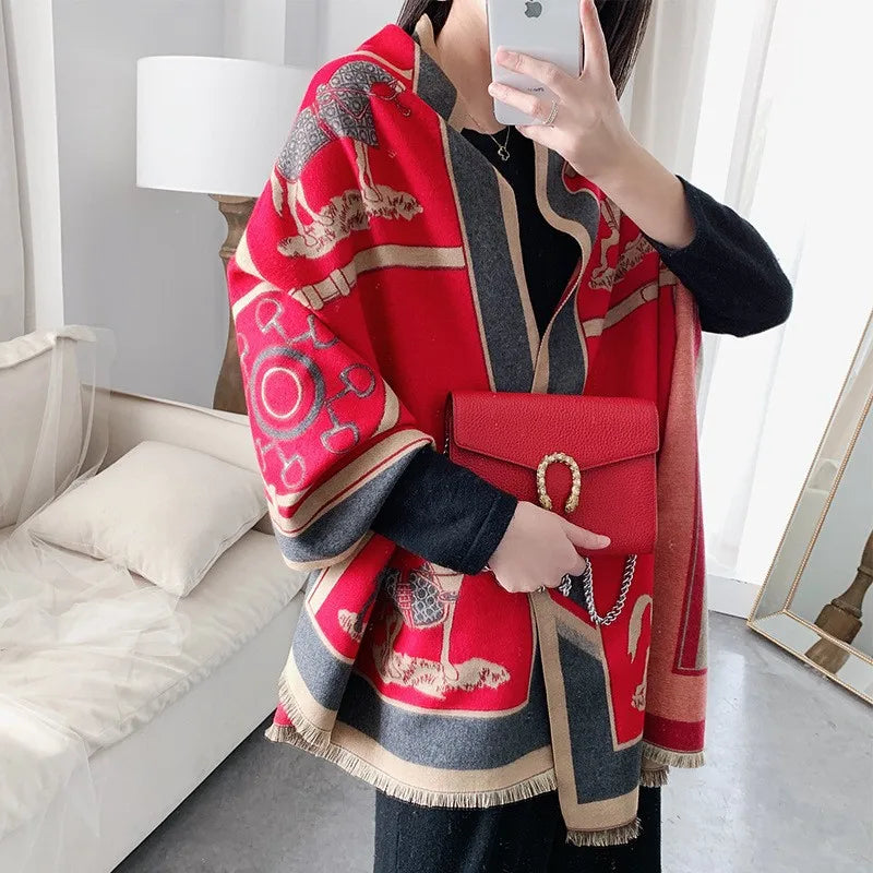 Luxury Winter Cashmere Scarf