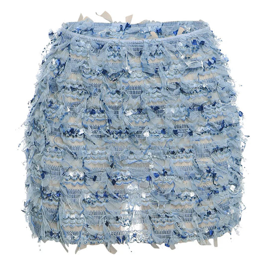 Sexy Skirt with Tassel