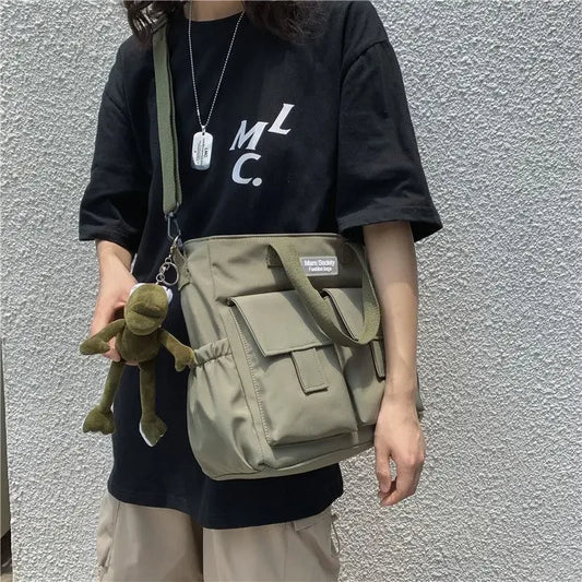 Large Capacity Canvas Messenger Bag