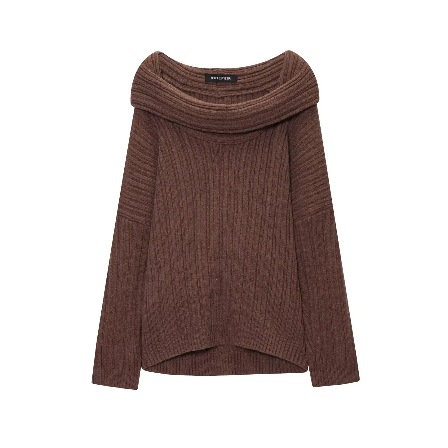 Lazy Look Vintage Knit Sweater