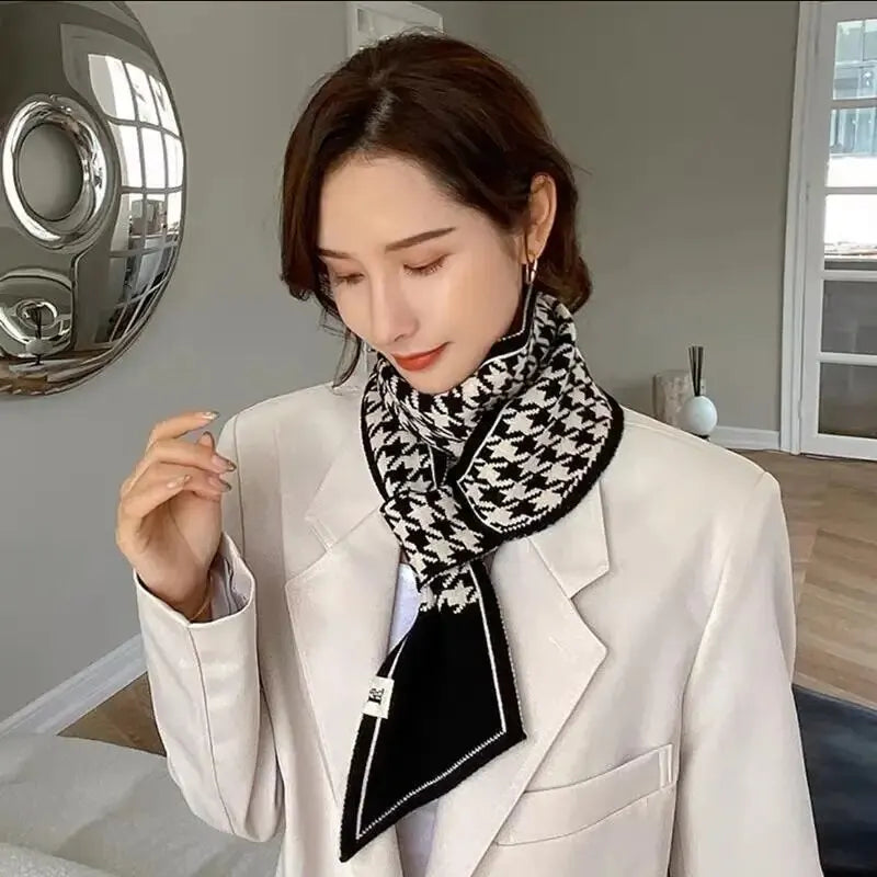 Trendy Thick Knit Scarf