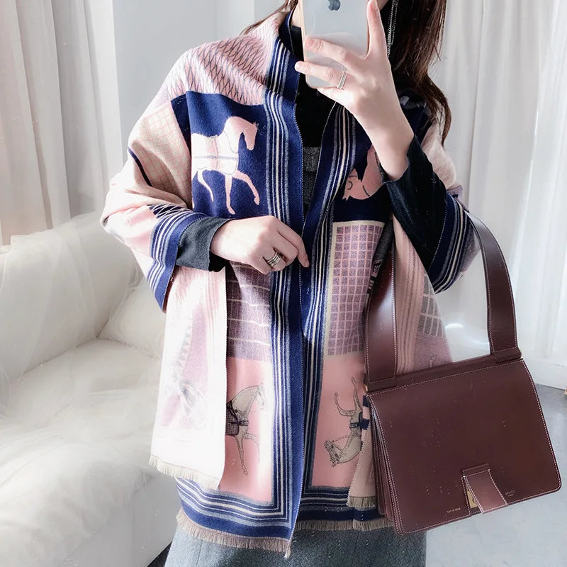 Luxury Winter Cashmere Scarf