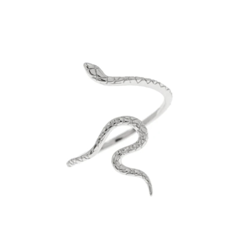 18K Gold Plated Snake Ring