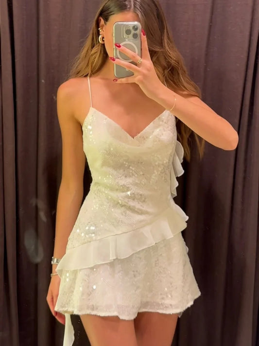 Elegant Sequins Dress
