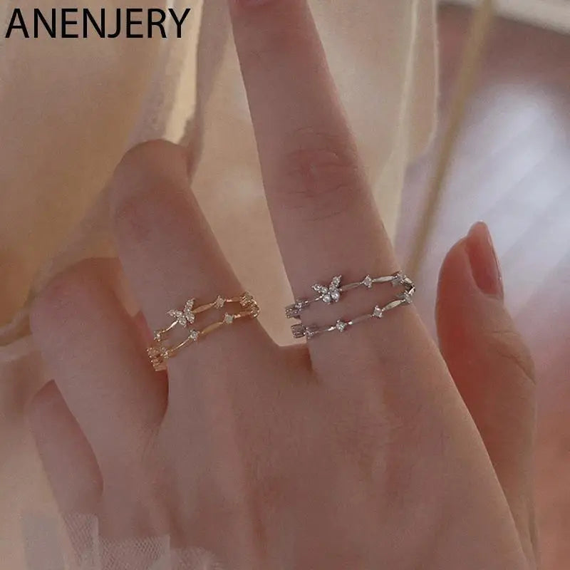 Colorful Butterfly Ring